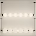 Pendant lamp combination 3d model