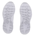 White Athletic Shoes With Mesh Upper Breathable Design And Lightweight Sole