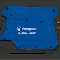 Efficient Blue Westinghouse Portable Power Generator With Wheels For Computer Use