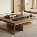 New Chinese Song Style Coffee Table 3d model