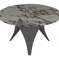 Modern dining table 3d model