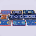 Basketball Court Floor Designs With Multiple Colorful Layouts And Markings