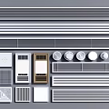Various Types of Air Conditioner Vents with Modern Designs for Home and Office