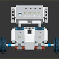 Robot Assistant Small Robot Butler Robot Butler Figure Game Figure 3d model