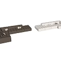 Light Luxury Multiplayer Module Sofa Collection 3d model