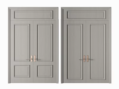 Jane ou double door 3d model