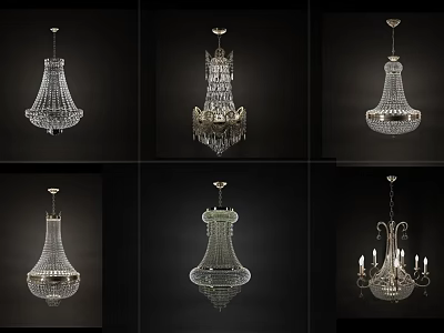 Crystal chandelier 3d model Crystal chandelier 3d model