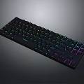 RGB Backlit Mechanical Keyboard With Colorful LED Lights For Gaming Use
