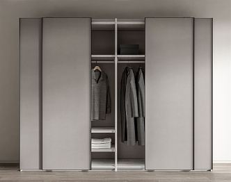 Modern wardrobe 3d model