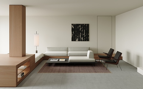 Living room sofa 3d model