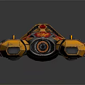 INDUSTRIAL LOFT FIGHTER SCI-FIGHTER SCI-FIGHTER SPACE FIGHTER SPACE FIGHTER 3d model