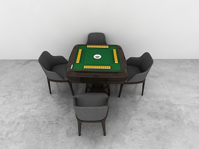 Mahjong Table 3d model