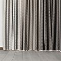 Modern Curtain Fabric Curtain 3d model