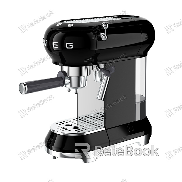 Modern coffee machine appliances manual coffee machine model