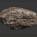 Natural Wood Stone Material Showcasing Earthy Brown Tones And Textured Surface