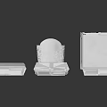 White Paper Boxes For Household Supplies With Various Shapes And Storage Design