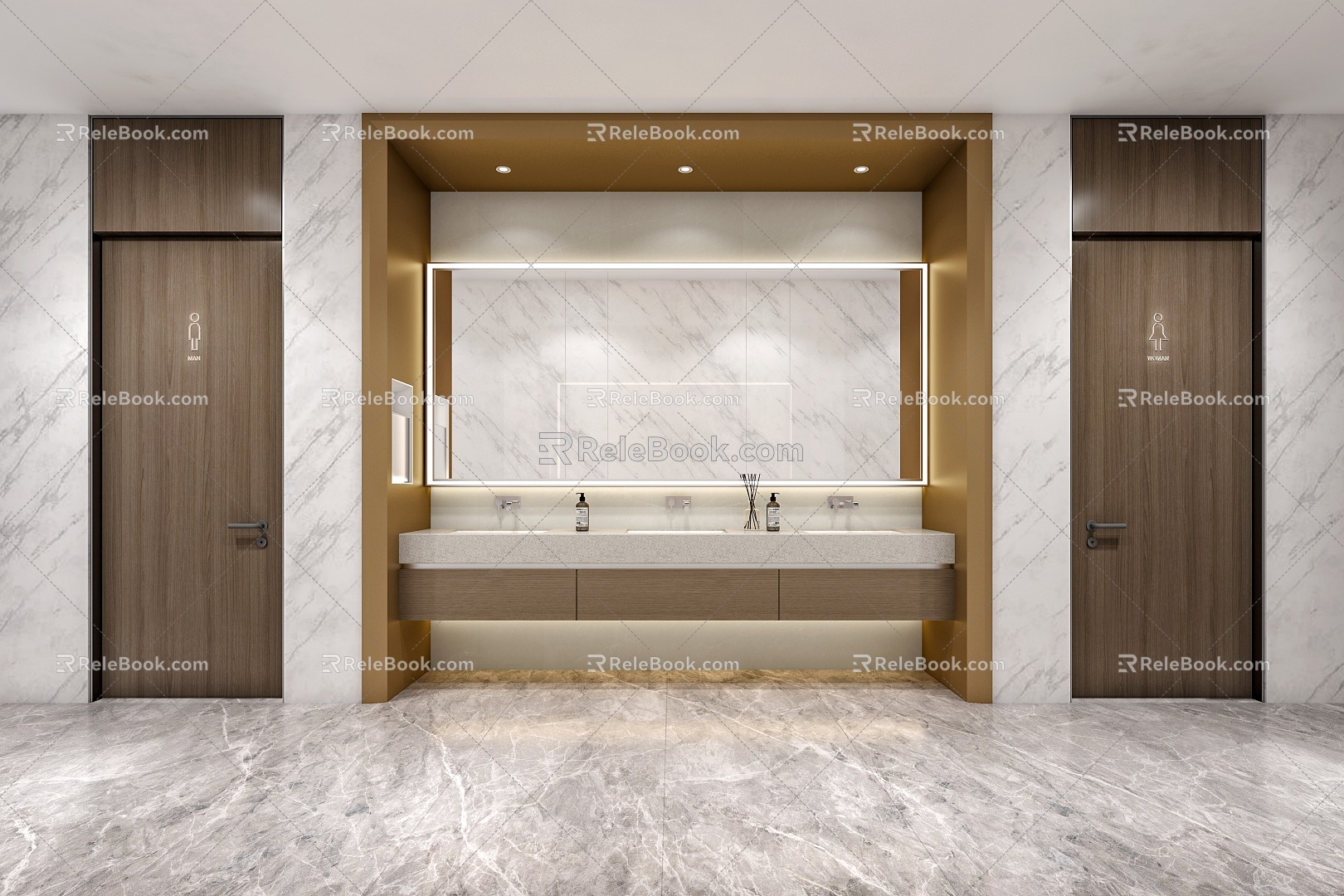 Toilet Public Toilet Hotel Toilet Office Toilet Washroom Urinal Public Area Toilet 3d model