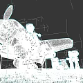 Realistic Military Weapon Model Scene With Soldiers Airplane Equipment And Tools