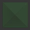Green Outdoor Tent Like Furniture With Metal Frame And Canopy Shade