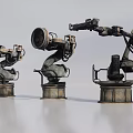 Large mechanical arm 3d model