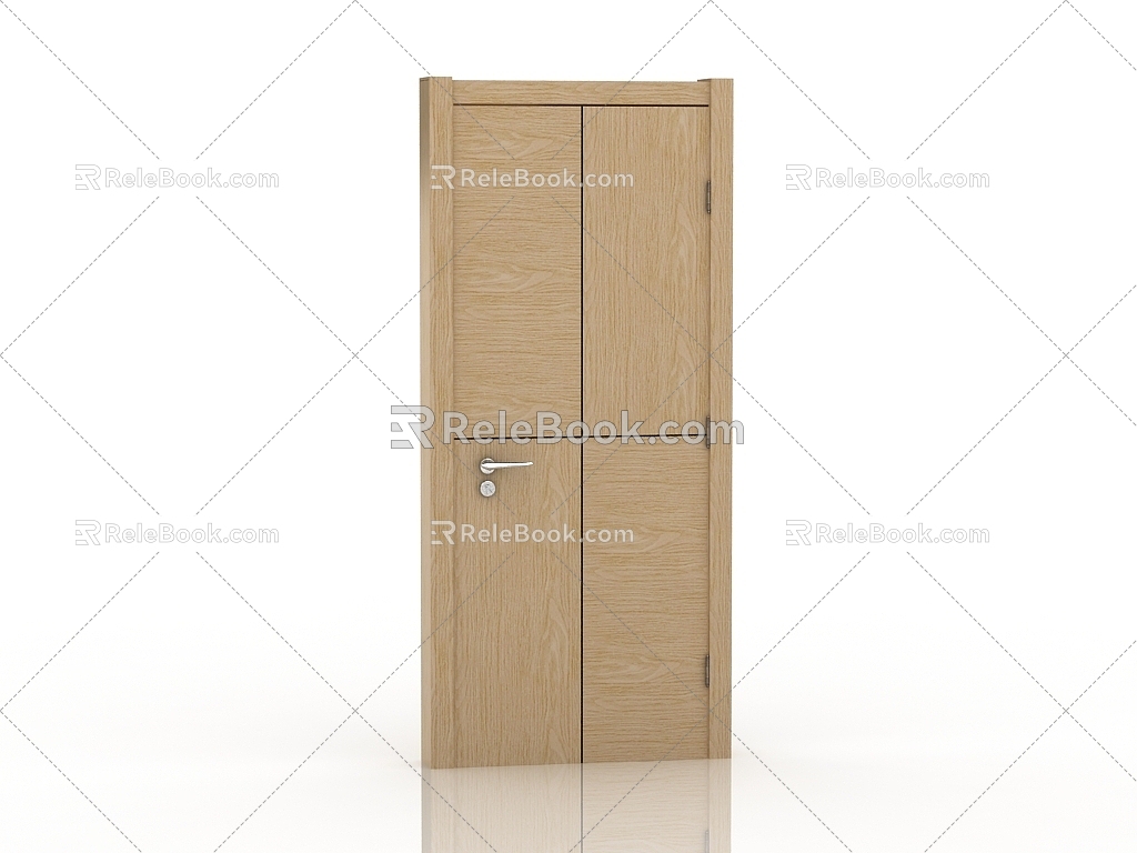 Wooden gate 3d model