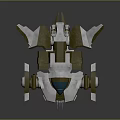 Modern Fighter Science Fiction Fighter Science Fiction Fighter Space Fighter 3d model