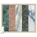 Decorative Architectural Marble Panels Featuring Various Colors And Natural Textures 3d model