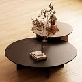 Coffee table combination 3d model