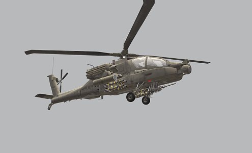 Weapon Helicopter 3d model