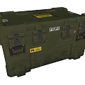 Hardware Tools Durable Green Heavy Duty Toolbox With Secure Latches And Labels 3d model