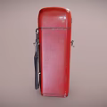 Vintage Dexterson Gas Pump With Red And Blue Classic Retro Design