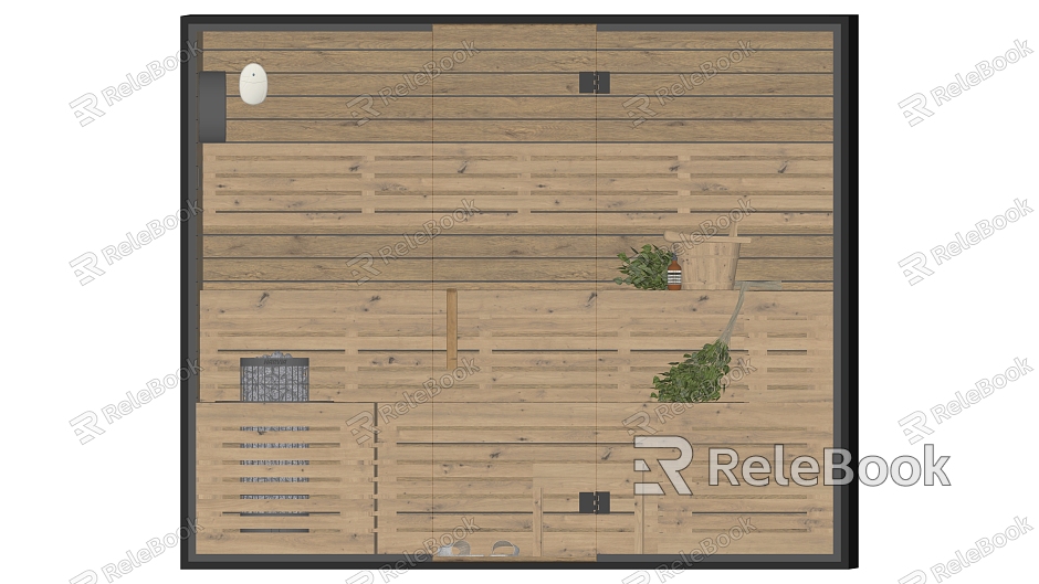 Modern sauna room khan steam room model