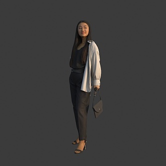 Woman 3d model