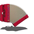 Diverse Collection of Musical Instruments Including Guitar Cello Drums Keyboard and Harp
