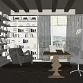 Study 3d model