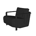 Modern Single Sofa Leisure Chair 3d model