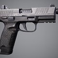 FN502 Tactical Pistol Weapon Automatic Firearms 3d model