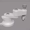 Small SCARA robot key ring 3d model