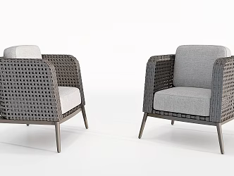 Rattan Sofa Rattan Sofa Chair Outdoor Sofa 3d model