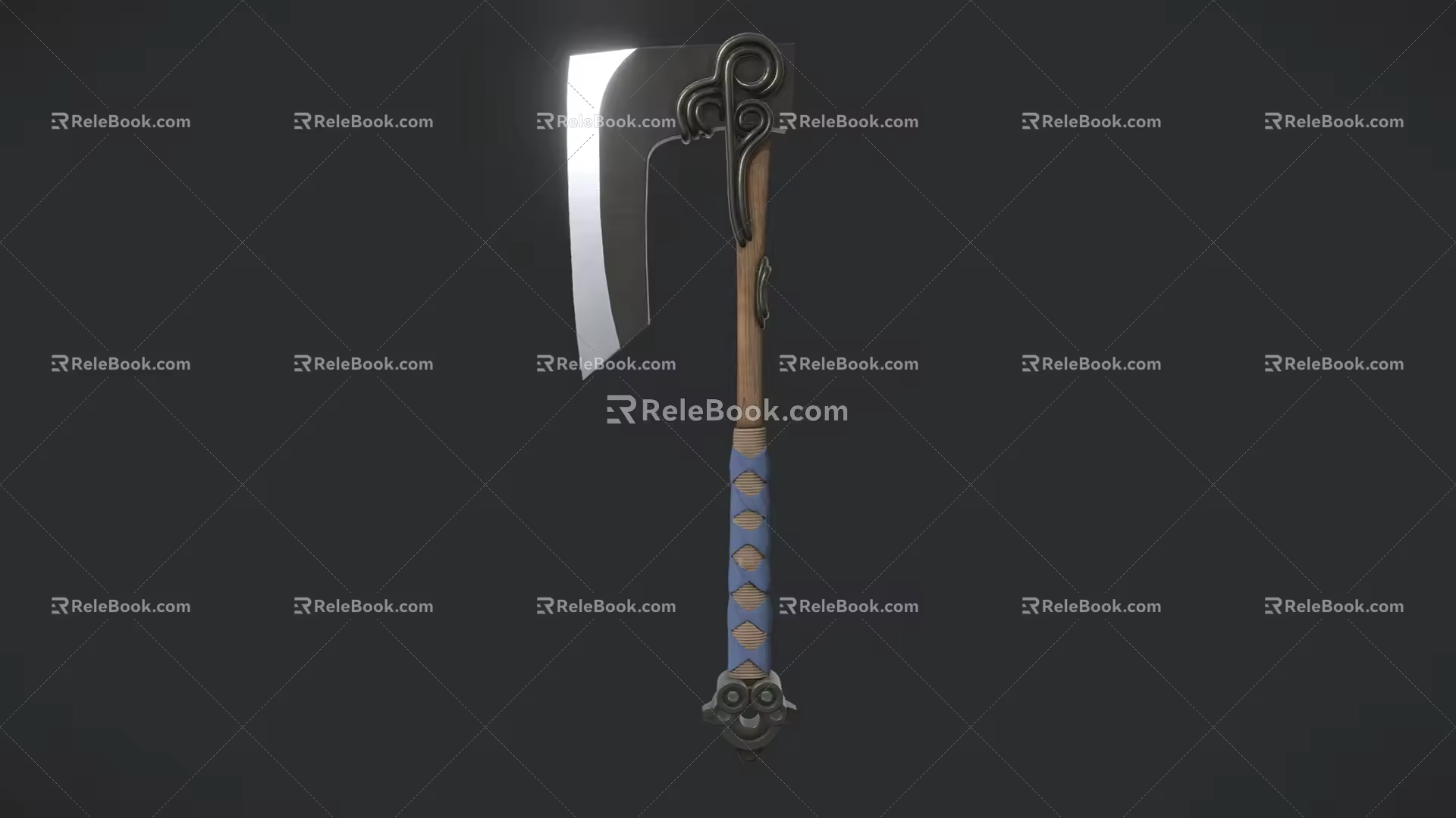Tomahawk Game Axe Ares Axe Mountain Axe Pangu Axe Firewood Axe Cold Weapon Low Face Number Low Model Simple Model Movie Level Realistic 3d model