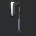 Tomahawk Game Axe Ares Axe Mountain Axe Pangu Axe Firewood Axe Cold Weapon Low Face Number Low Model Simple Model Movie Level Realistic 3d model