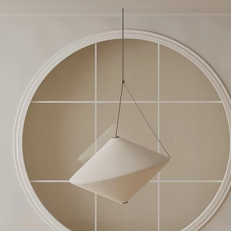 Modern chandelier 3d model
