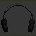 Black Over Ear Computer Headphones With Comfortable Fit And High Definition Sound Quality
