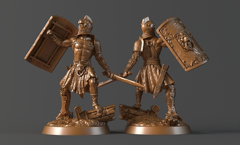 Ancient Roman Warriors 3d model