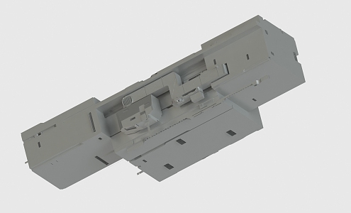 Modern Parts 3d model