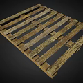 Wooden Pallet Commercial Equipment For Heavy Duty Cargo Shipping And Storage