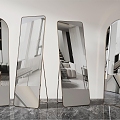 Modern mirror Full-length mirror 3d model