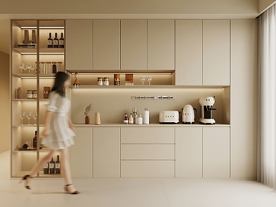 Wine Cabinet model