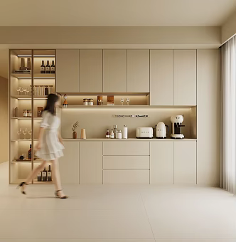 Wine Cabinet 3d model
