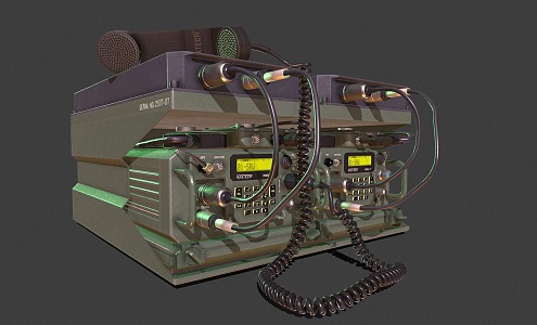 Military Radio Modern Radio 3d model